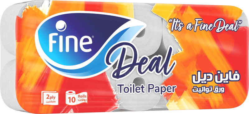 Toilet Tissue Deal 150 Sheets 10 Rolls (10 Rolls x 12)
