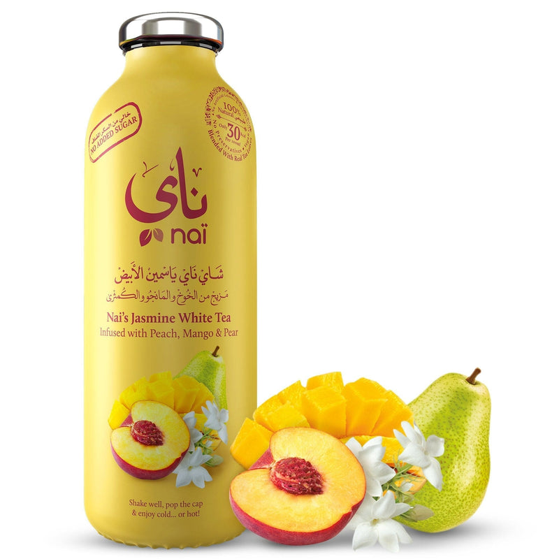 Iced Tea Nai Peach 473 ml Glass Bottle