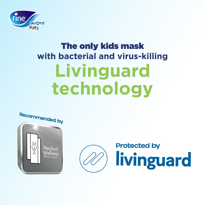 Face Mask Fine Guard Comfort Kids Green Small