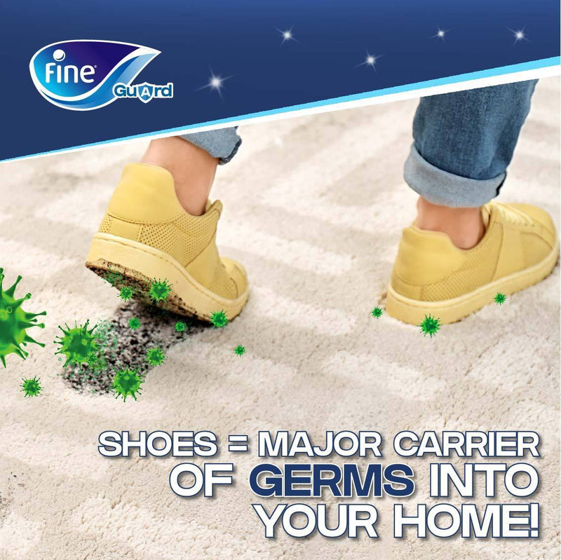 Fine Guard Shoes Disinfectant Wipes, Anti-Viral Wipes, Kill 99.9% of Bacteria and Viruses, 16 Wipes